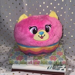 Pink and Yellow Plush Toy